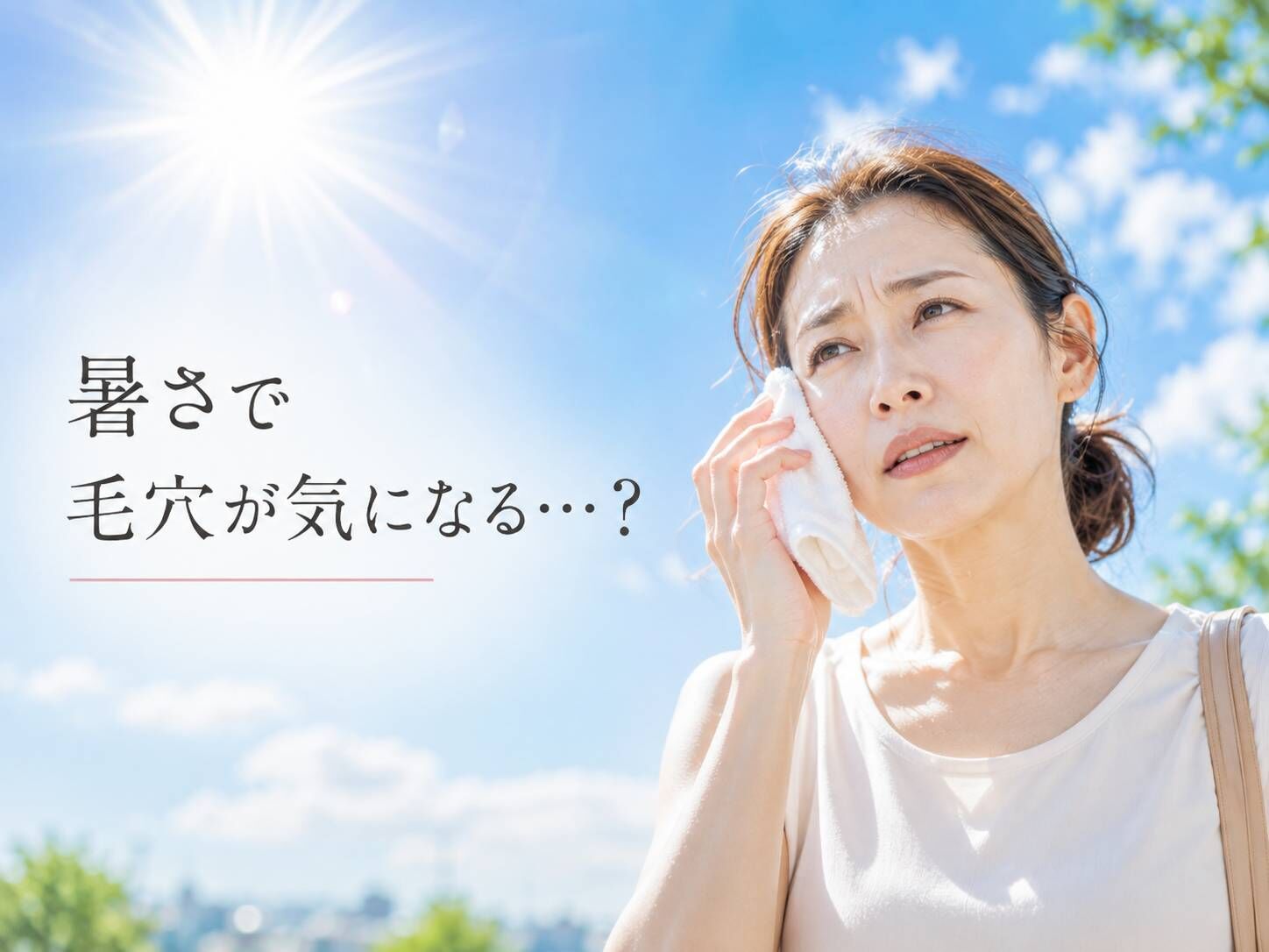 ファンデーションが毛穴落ちする…その原因は？